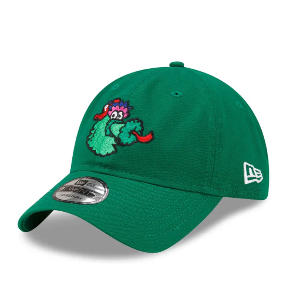 New Era 9Twenty Kelly Green Phillie Phanatic Logo Adjustable Hat-1