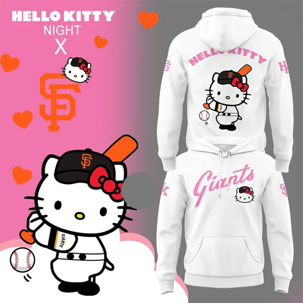 New Hello Kitty Night x Giant 2025 Hoodie Special Birthday Gifts For Mom-1