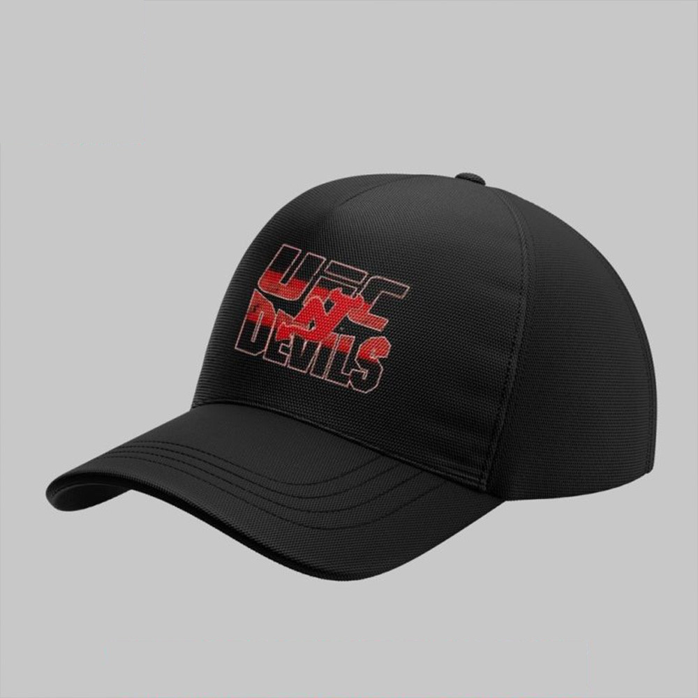 New Jersey Devils x UFC Hat Father's Day Present Ideas-1