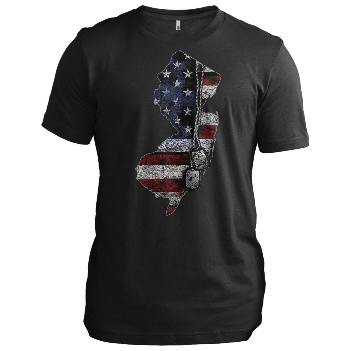 New Jersey Veteran Dog Tags New Jersey T-Shirt Patriotic Clothing Veterans Day Gift Ideas-1 New Jersey Veteran Dog Tags New Jersey T-Shirt Patriotic Clothing Veterans Day Gift Ideas-1