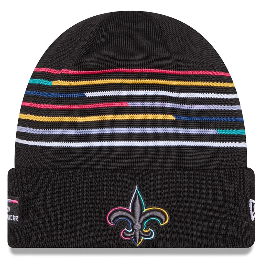 New Orleans Saints Crucial Catch NFL Beanie 2025 Rainbow Saints Merch Best Gift For Men-1 New Orleans Saints Crucial Catch NFL Beanie 2025 Rainbow Saints Merch Best Gift For Men-1