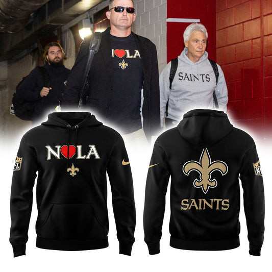 New Orleans Saints N Love LA 2025 Hoodie Presents For Football Fans-1