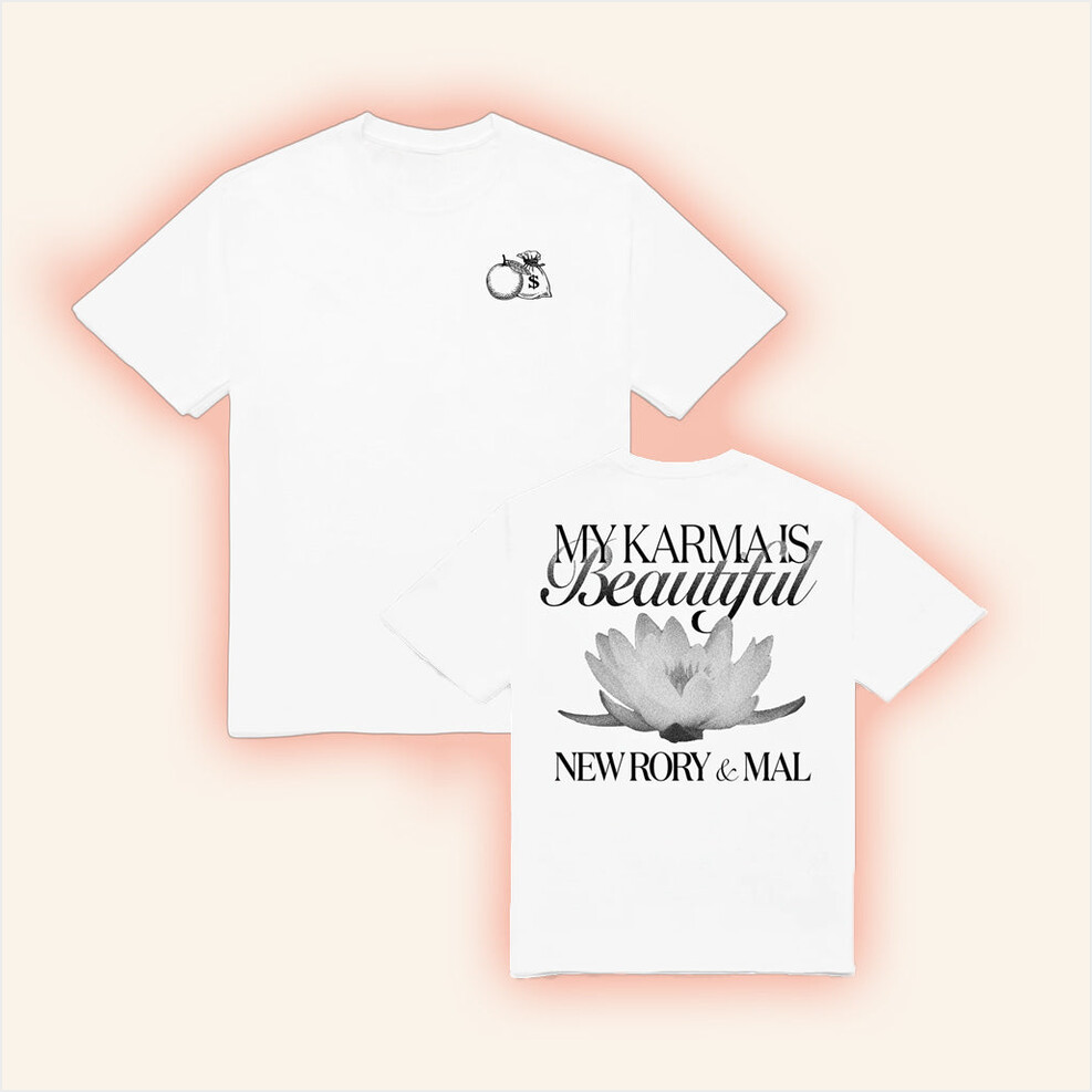 New Rory And Mal Merch My Karma Is Beautiful T-Shirt Birthday Gifts For Friends Gifts For Him-1