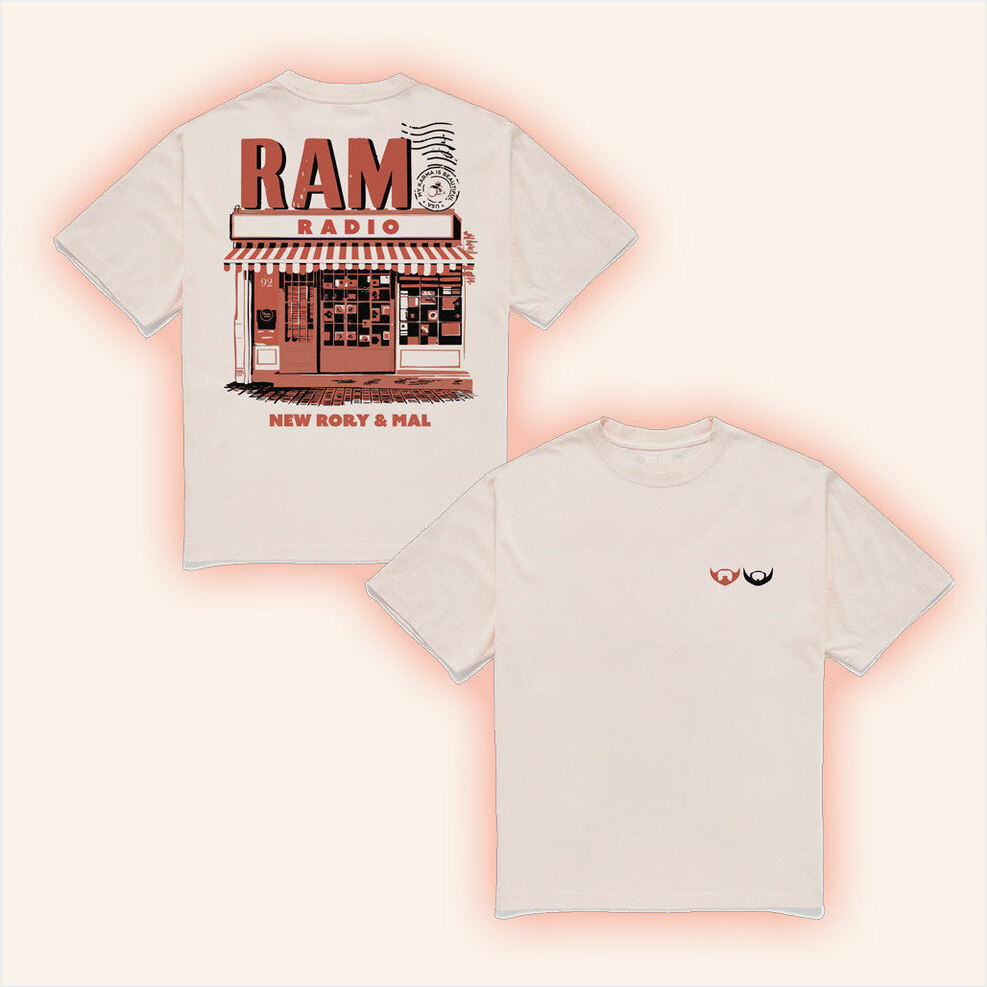 New Rory And Mal Merch Ram Radio T-Shirt Birthday Gifts For Besties Gifts For Sister Christmas Presents-1