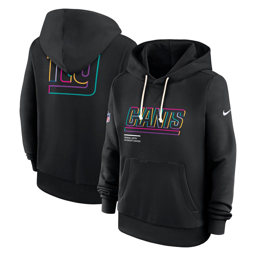 New York Giants Crucial Catch NFL Hoodie 2025 Rainbow Giants Merch Gift Ideas For Bestie-1