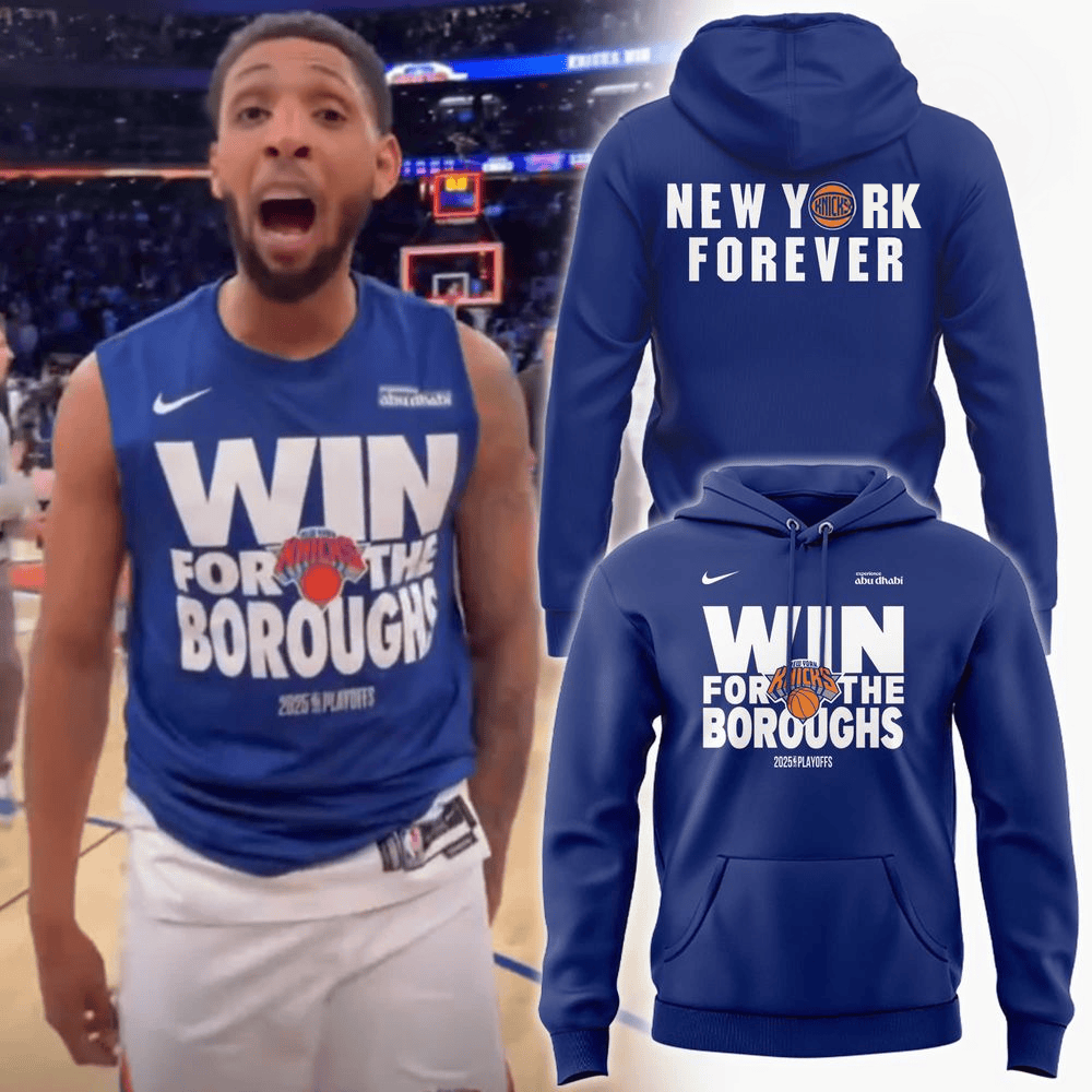 New York Knicks NBA 2025 Special Hoodie New York Knicks Merch Unique Father's Day Gifts-1