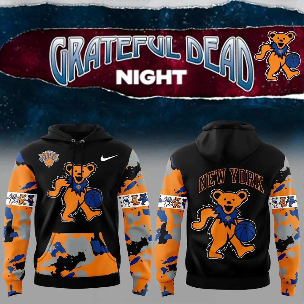 New York Knicks x Grateful Dead Night Special Hoodie New York Knicks Merch Fans Gifts-1