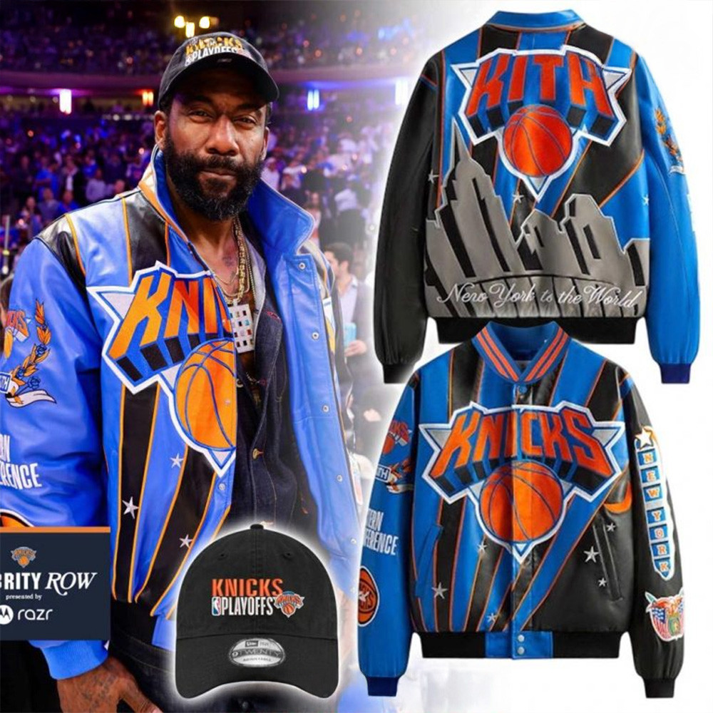 New York Knicks x KITH Skyline 2025 Playoffs Varsity Jacket New York Knicks Merch-1 New York Knicks x KITH Skyline 2025 Playoffs Varsity Jacket New York Knicks Merch-1