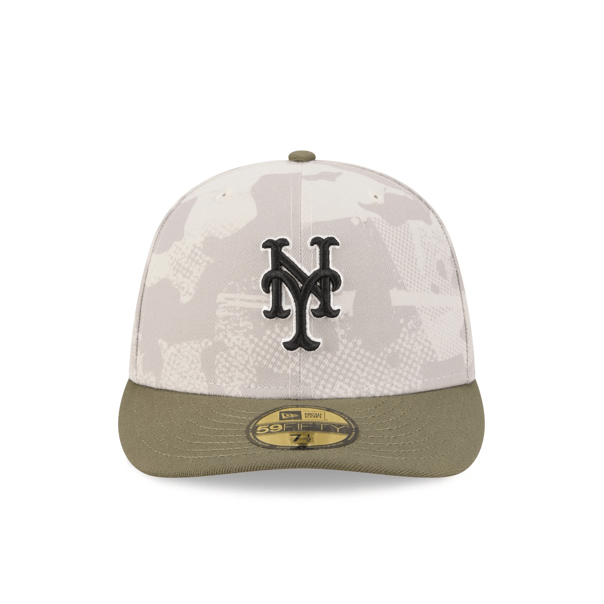 New York Mets Camo Hat MLB Armed Forces Day 2025 Hat Merch Father's Day Gifts For Husband-1