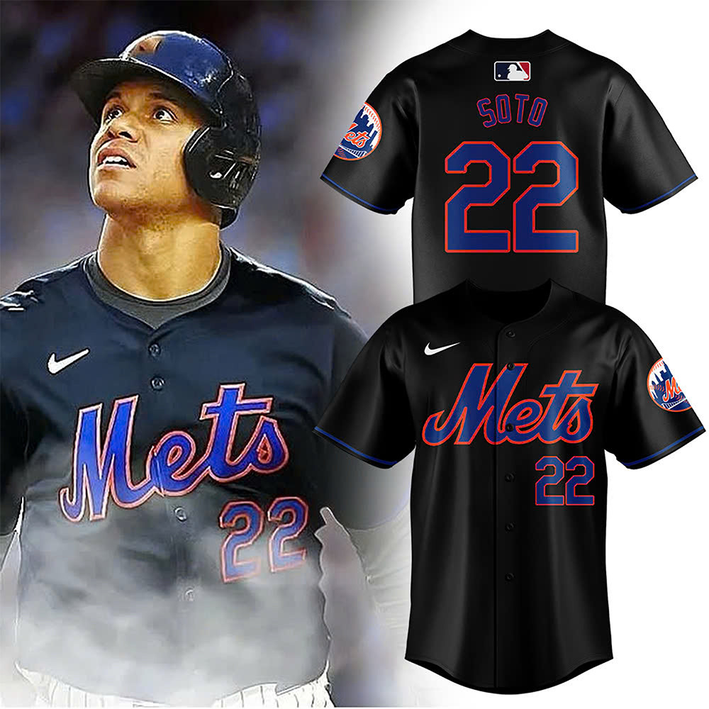 New York Mets Juan Soto Jersey Baseball Team Gift Ideas-1