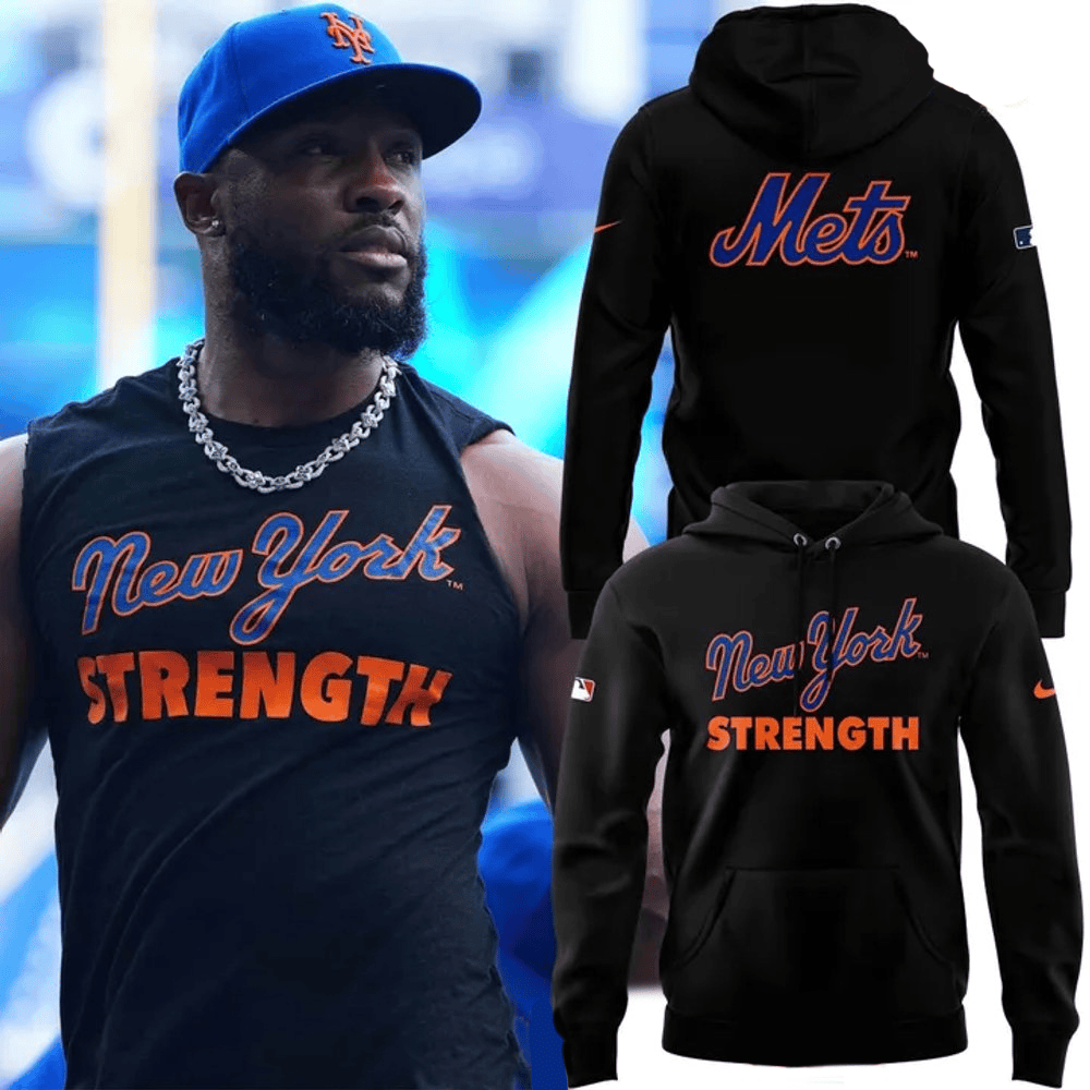 New York Mets Strength Special Edition Hoodie New York Mets Merch Top Father's Day Gifts-1