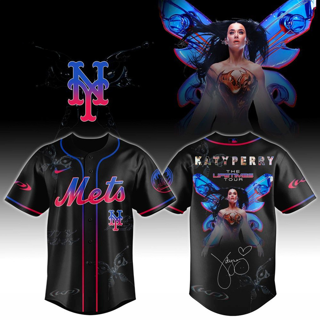 New York Mets X Katy Perry The Lifetimes Tour 2025 Jersey New York Merch Gifts For Wife-1