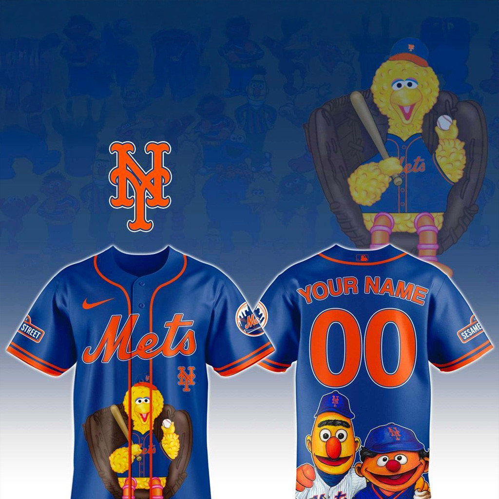 New York Mets X Seasame Jersey-1