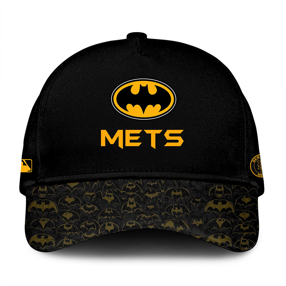 New York Mets x DC Batman Game Night Hat Baseball Player Gift Ideas-1