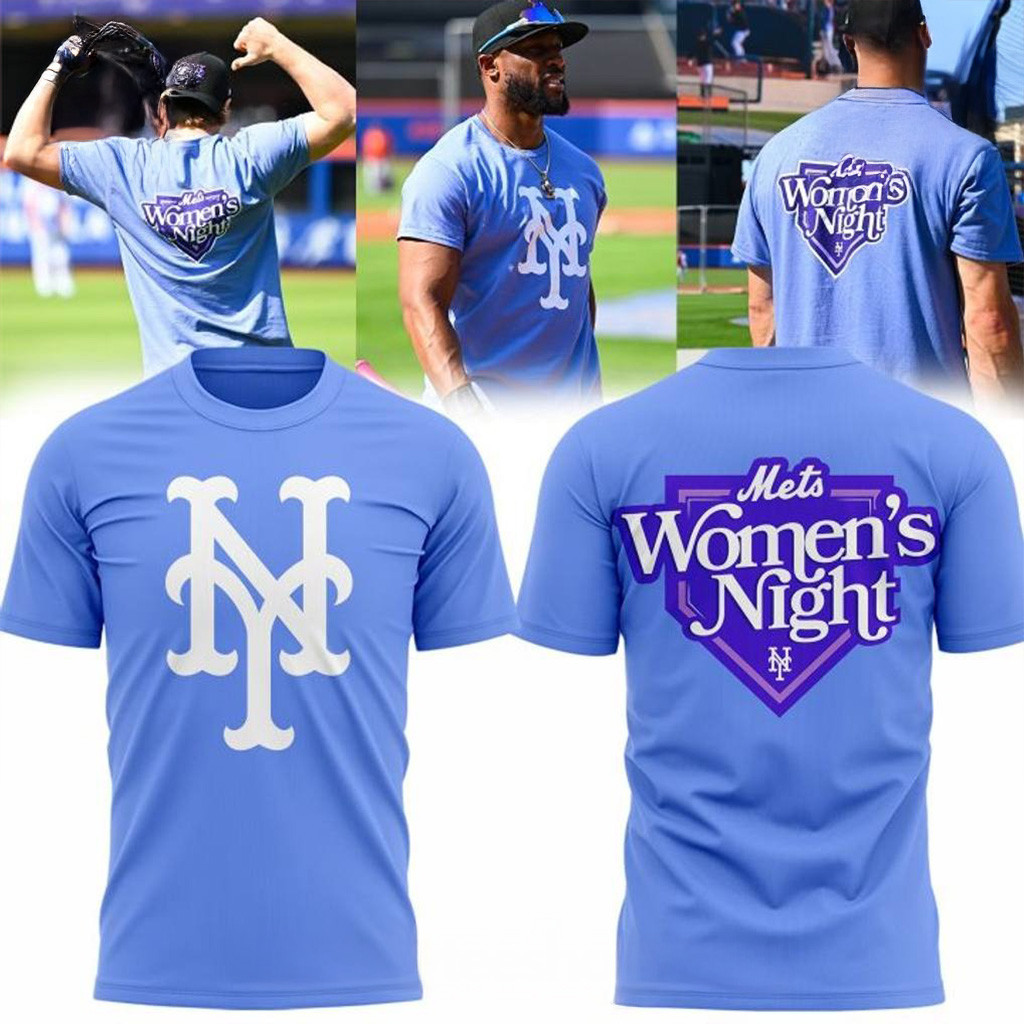 New York Mets x Womens Night 2025 Special T-Shirt New York Mets Merch Fans Gifts-1
