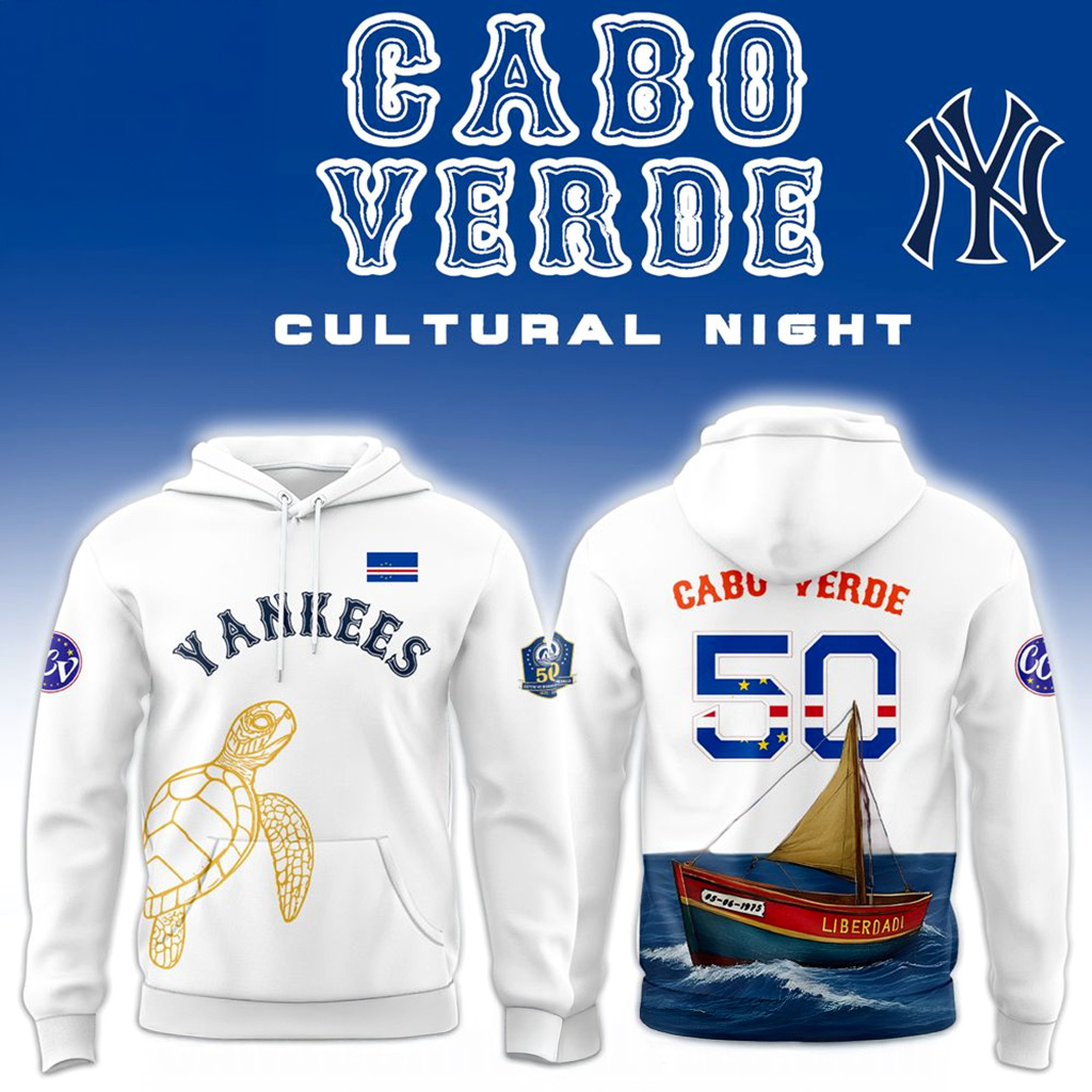New York Yankees Cabo Verde Celebration Hoodie Yankees Merch Best Gifts For Brother-1
