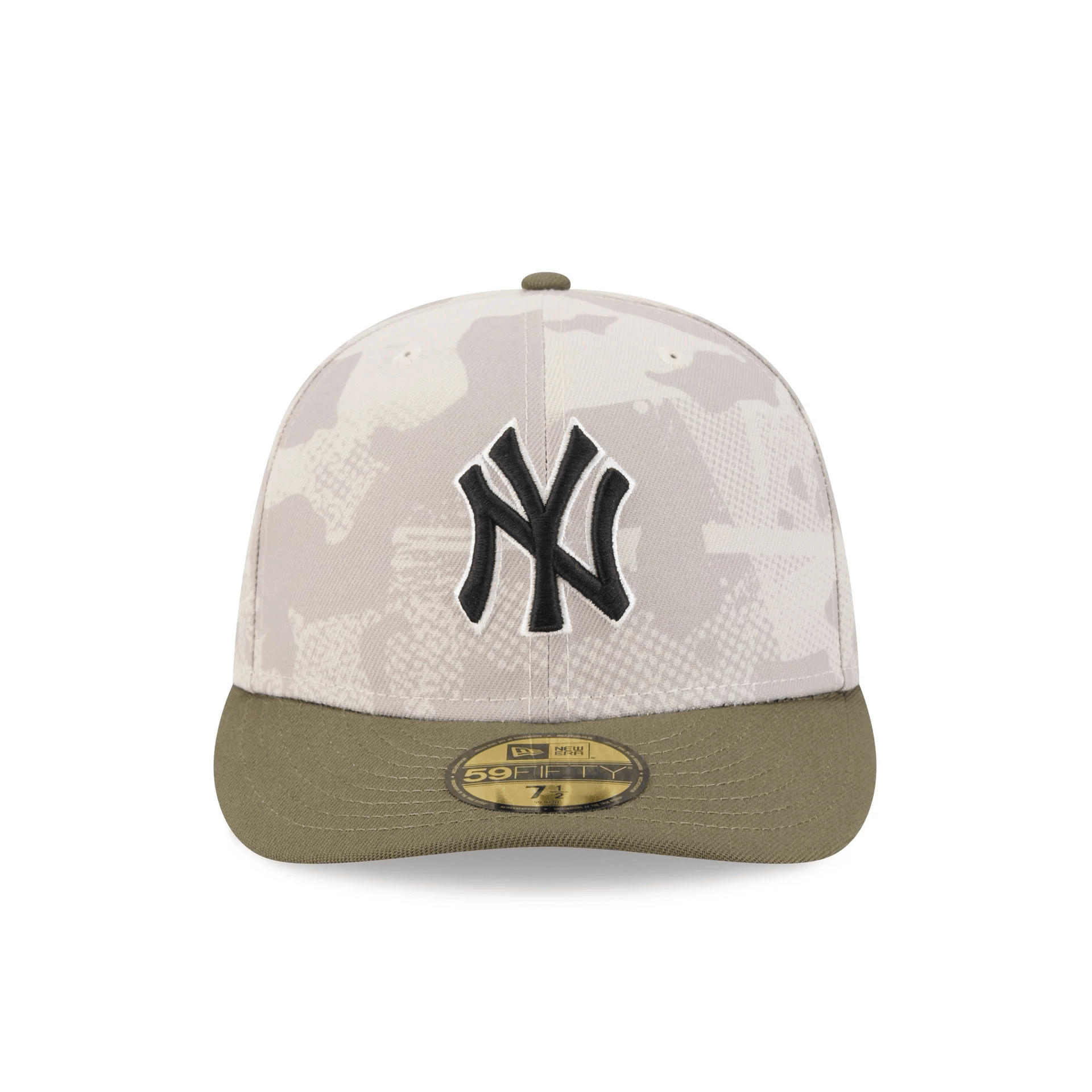 New York Yankees Camo Hat MLB Armed Forces Day 2025 Hat Merch Father's Day Gifts For Grandpa-1