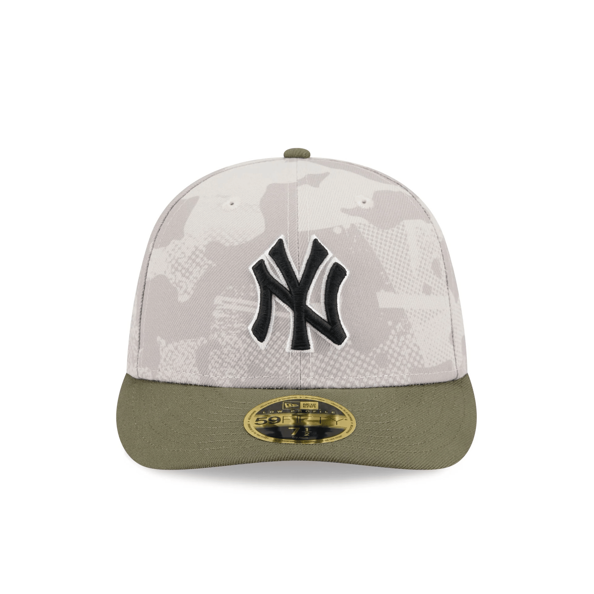 New York Yankees Camo Hat MLB Armed Forces Day 2025 Hat Merch Father's Day Gifts For Husband-1