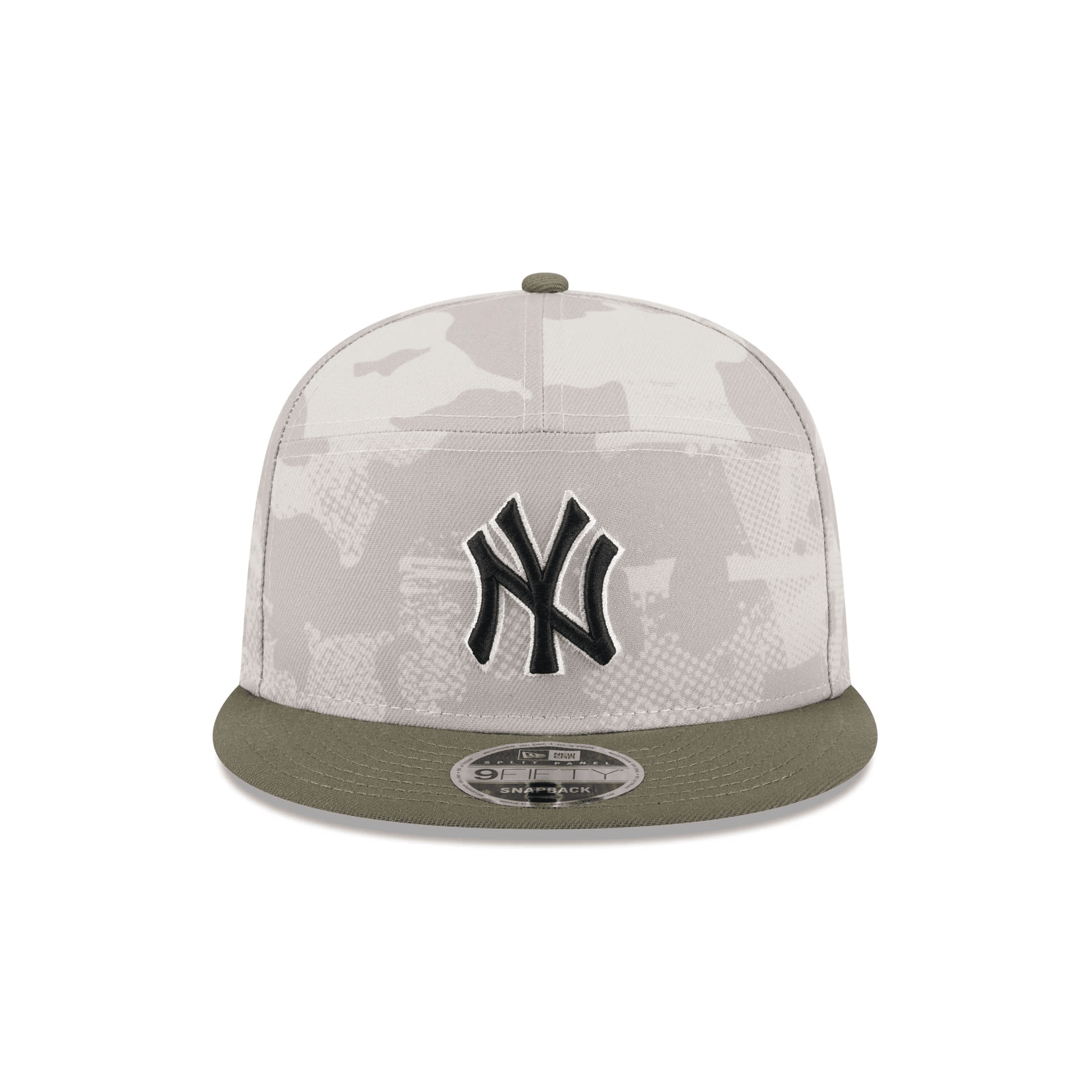 New York Yankees Camo Hat Snapback MLB Armed Forces Day 2025 Hat Merch Useful Gifts For Dad-1