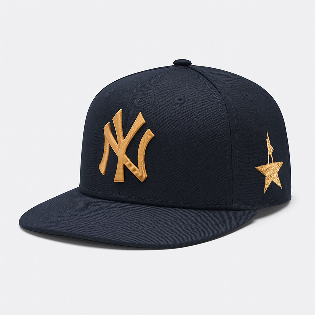 New York Yankees Hamilton Hat Snapback Yankees Merch Best Gifts For Baseball Fans-1