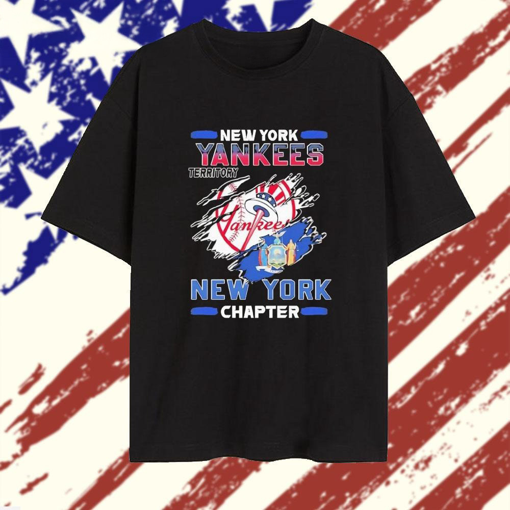 New York Yankees Territory New York Chapter T-Shirt Gift Ideas For Fans-1
