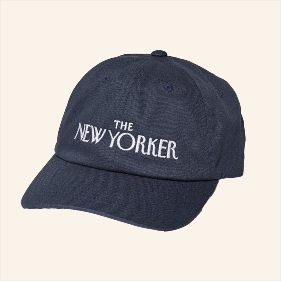 New Yorker Merch The Sporting Scene Ball In Navy Embroidered Hat Dad Gifts Gifts For Besties-1