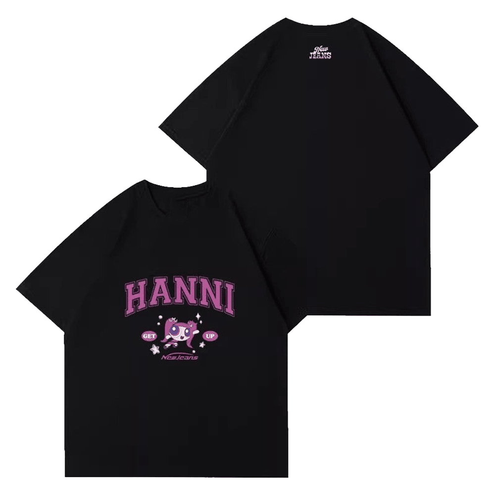 NewJeans GET UP X The Powerpuff Girls Member T-shirt NewJeans Merch Fans Gifts-1