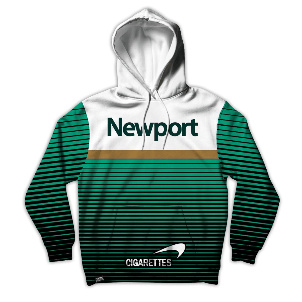Newport Cigarettes Reverse Nikey Hoodie Good Father's Day Presents-1