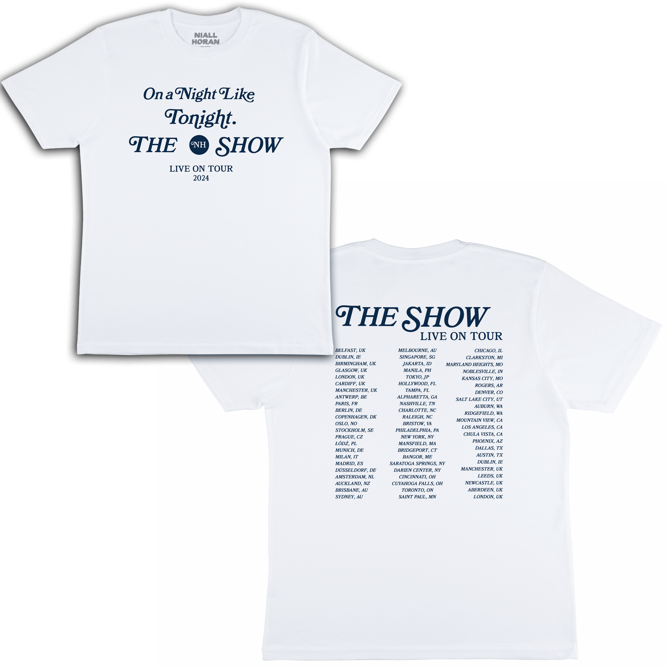 Niall Horan Merch Niall Horan The Show Live On Tour T-Shirt Special Mothers Day Presents-1