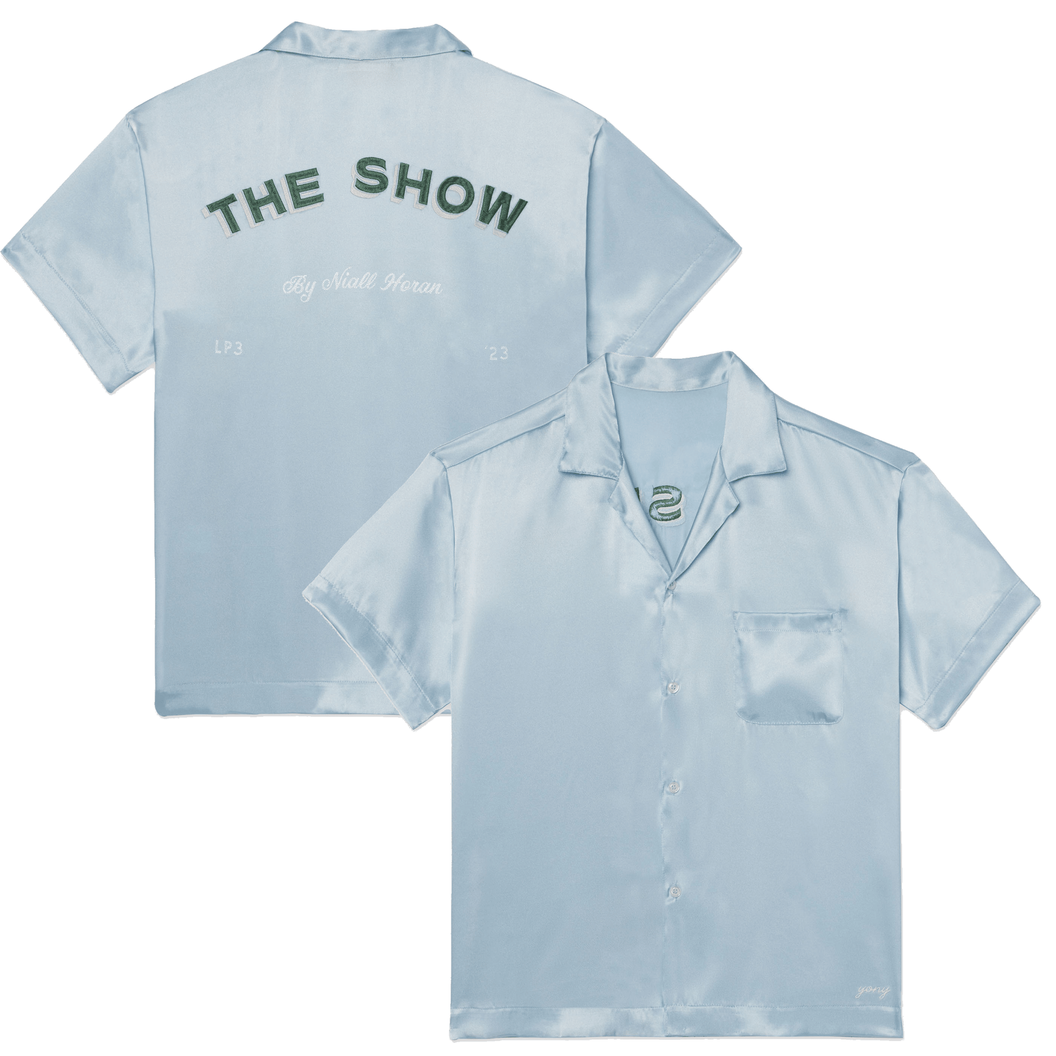 Niall Horan Merch The Show By Niall Horan Blue Hawaiian Shirt Good Father's Day Presents-1