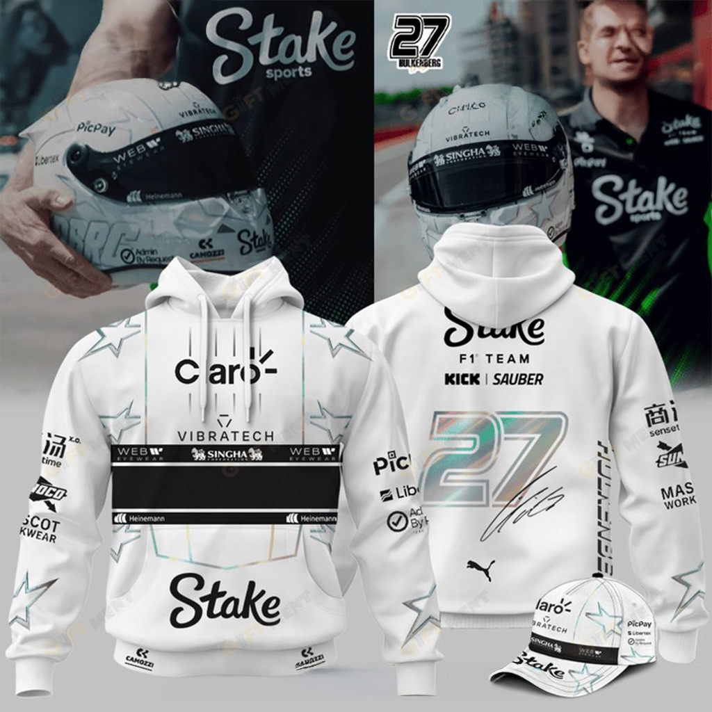 Nico Hulkenberg F1 Kick Sauber 2025 Summer Edition Hoodie-1