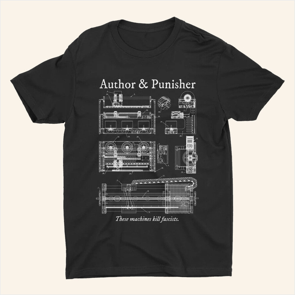 Night Shift Merch Author Punisher These Machines Kill Fascists T-Shirt Friends Gifts-1 Night Shift Merch Author Punisher These Machines Kill Fascists T-Shirt Friends Gifts-1