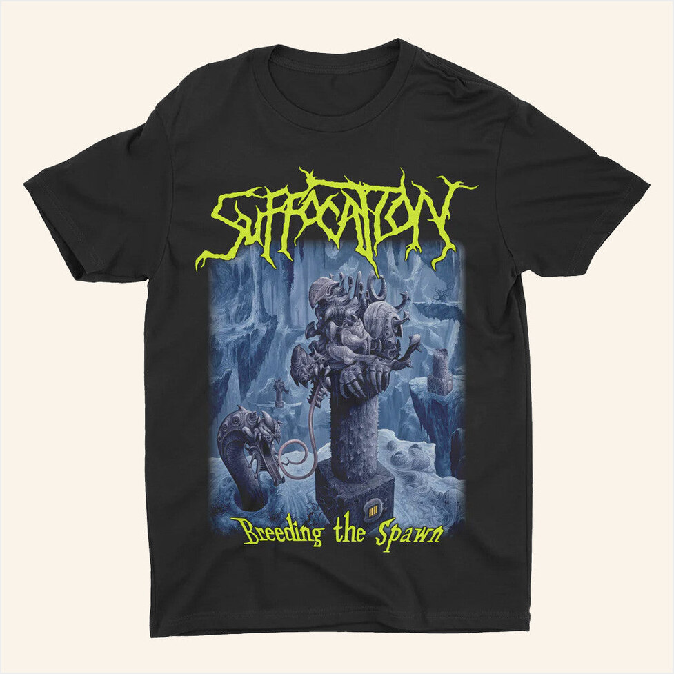 Night Shift Merch Suffocation Breeding The Spawn Shirt Present For Husband Gifts For Fans-1