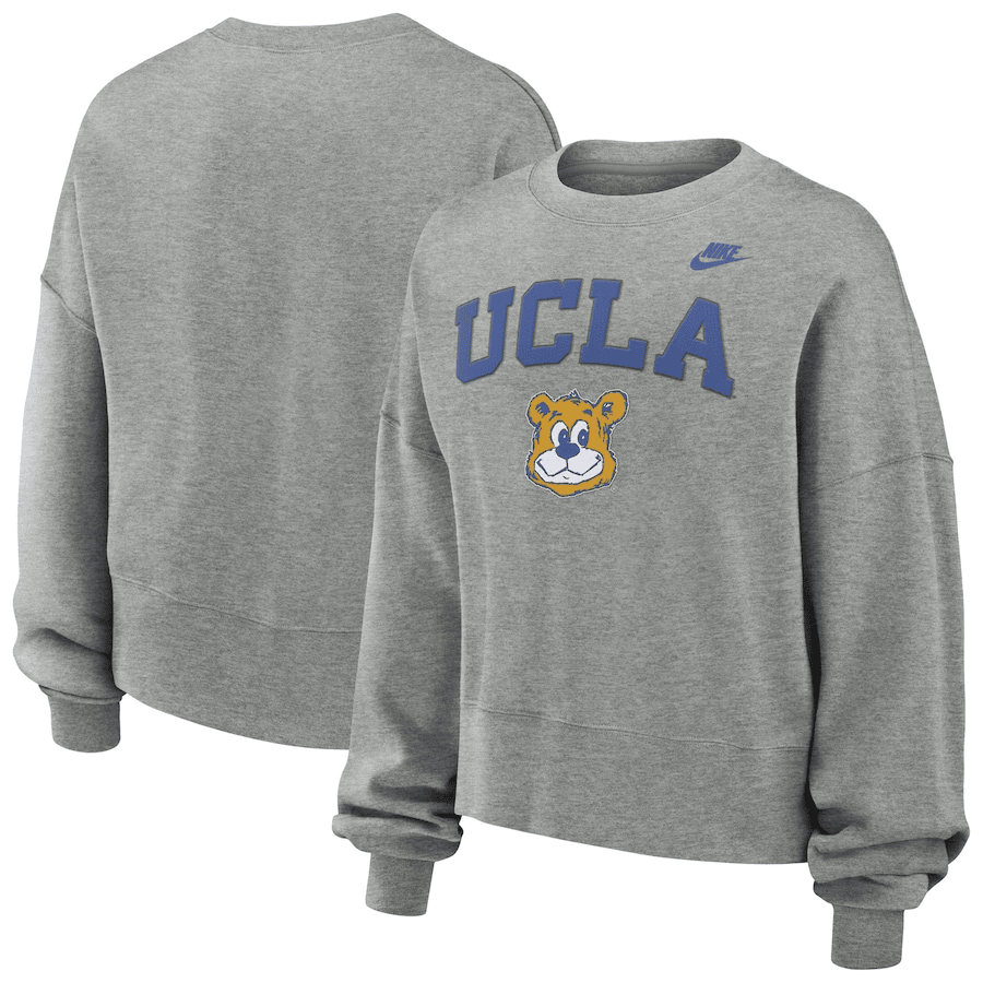 Nike UCLA Grey Collection Old Logo Sweatshirt Gifts For Men Women-1 Nike UCLA Grey Collection Old Logo Sweatshirt Gifts For Men Women-1