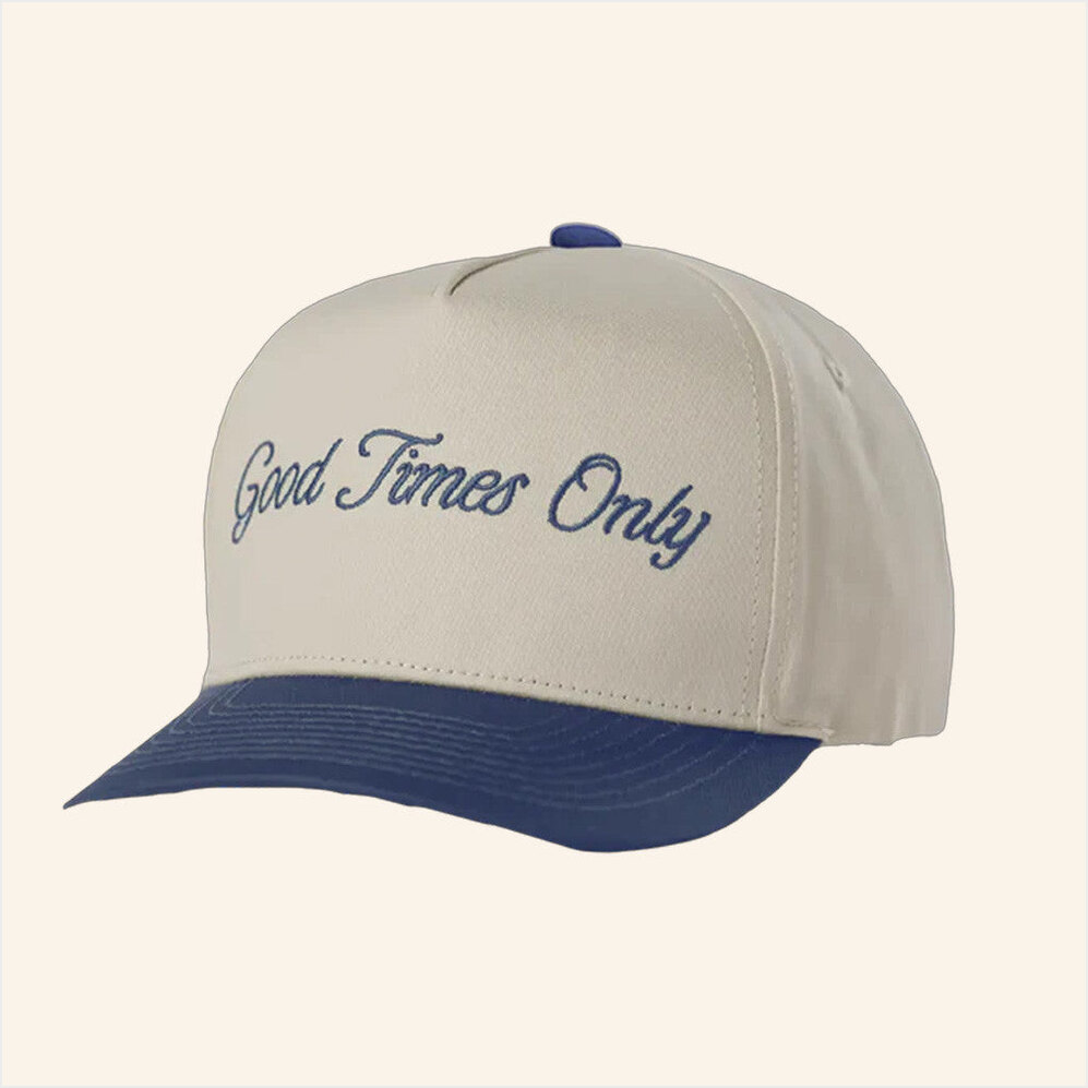 Niko Moon Merch Good Times Only Two-Tone Hat Embroidered Gifts For Besties Gifts For Her-1