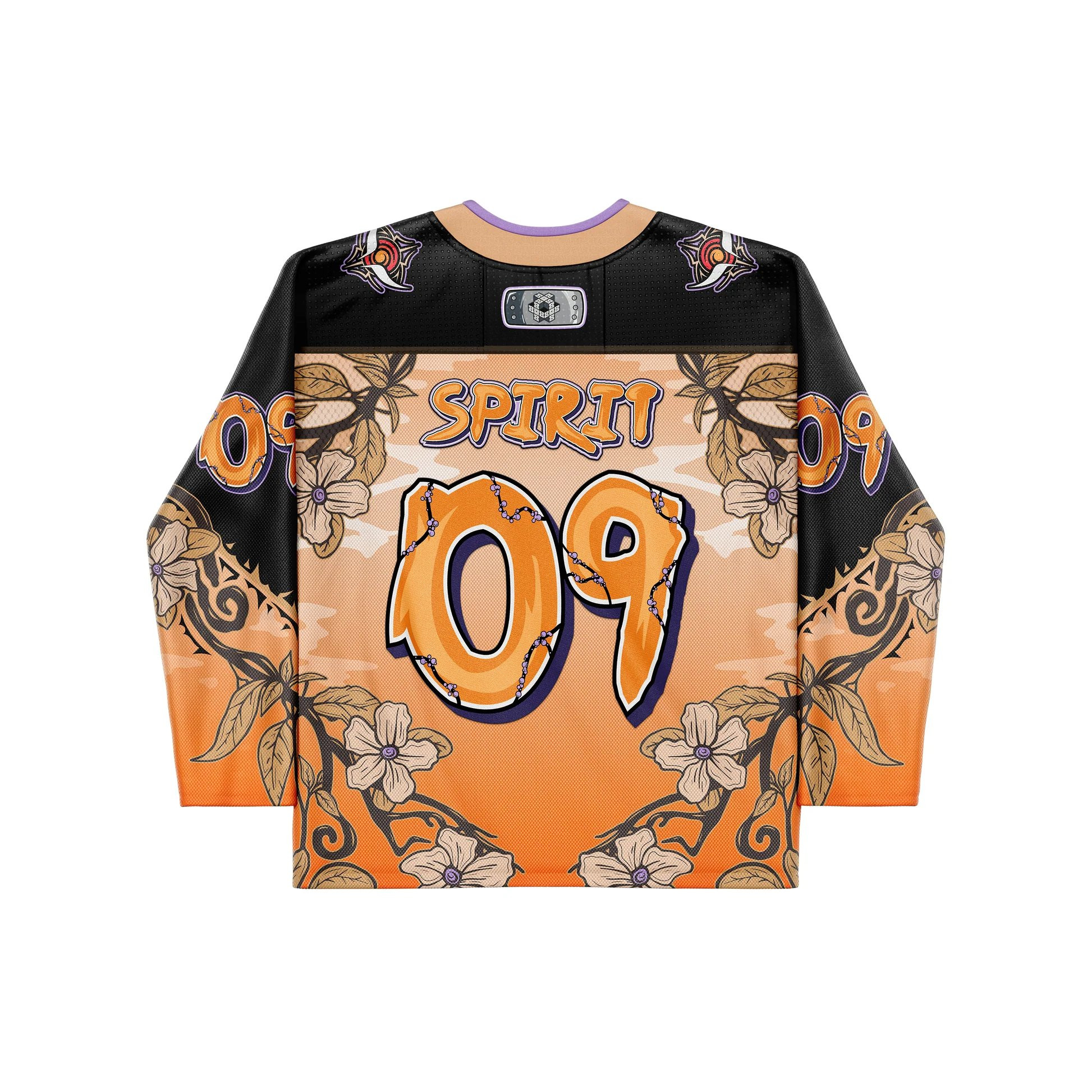 Ninetailed Fox Hockey Jersey Trippy Jersey Spirit 09 Shirt Gift Ideas For Dudes-1