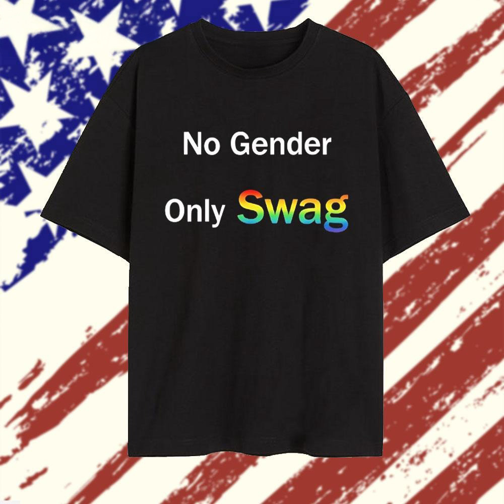 No Gender Only Swag T-Shirt Pride LGBT Shirt Gifts For Best Friends-1 No Gender Only Swag T-Shirt Pride LGBT Shirt Gifts For Best Friends-1