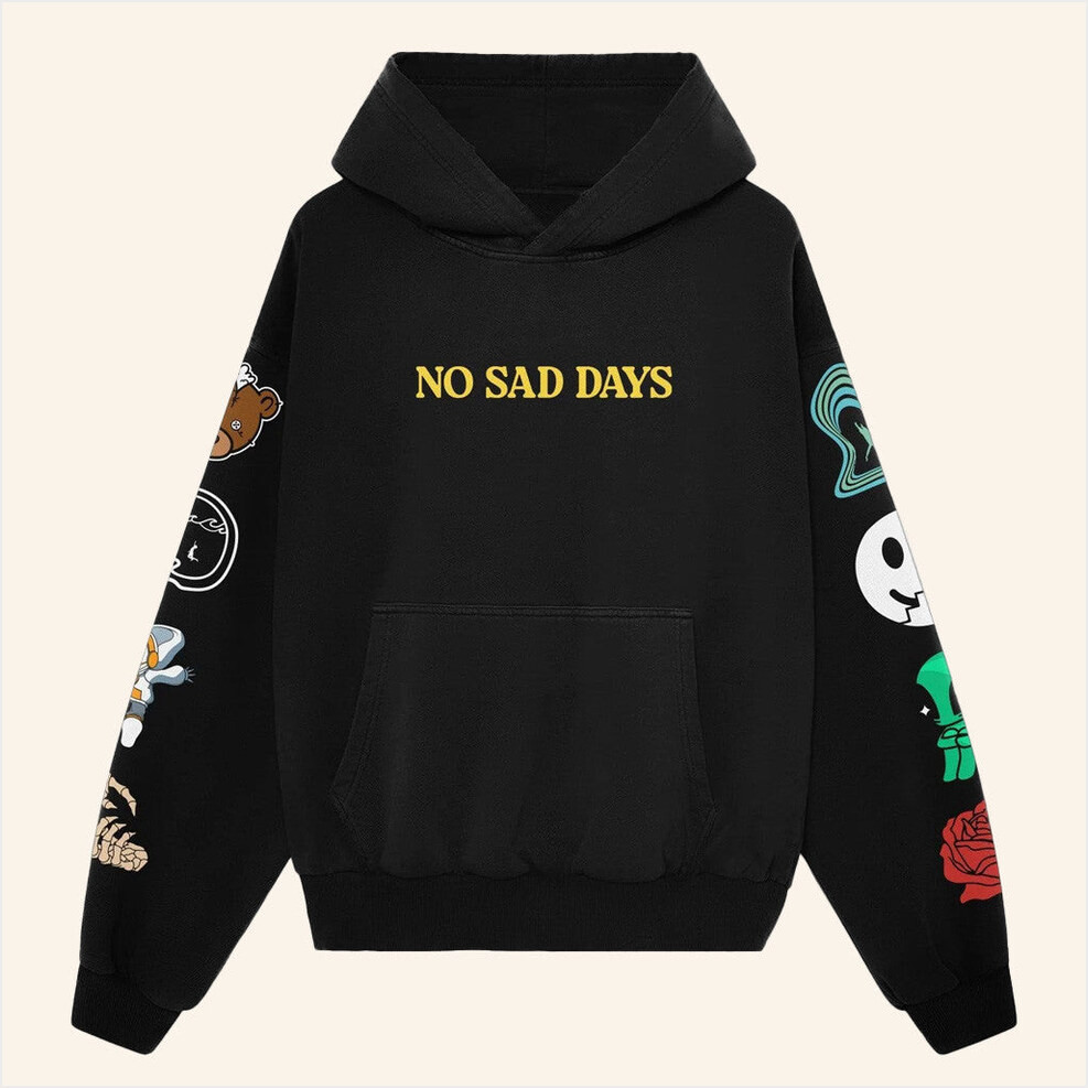 No Sad Days Merch Closing Chapter Hoodie Gift Ideas For Friends Birthday Gifts For Besties-1