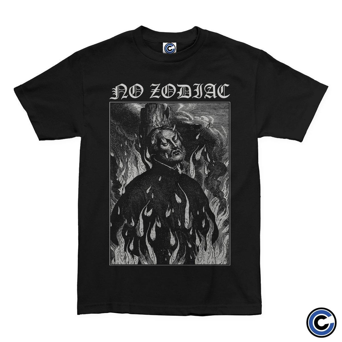 No Zodiac Merch Burning Alive Shirt No Zodiac Shirt-1