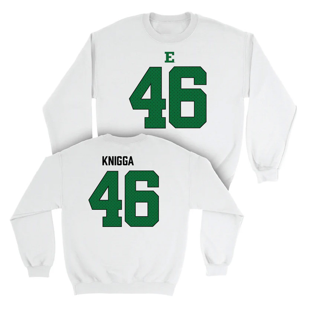Noah Knigga Merch Football White Blitz Sweatshirt Best Gift For Football Lovers-1