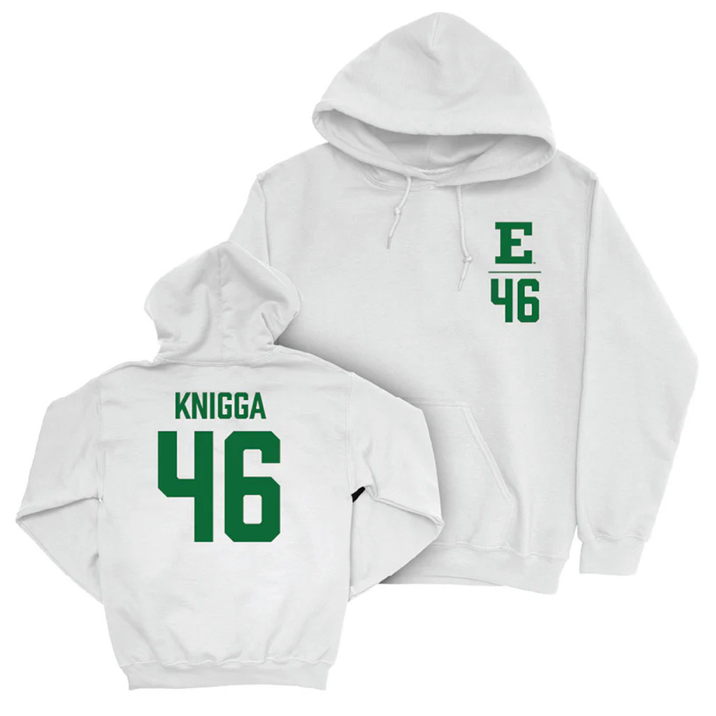 Noah Knigga Merch Football White Logo Hoodie Presents For Football Lovers-1