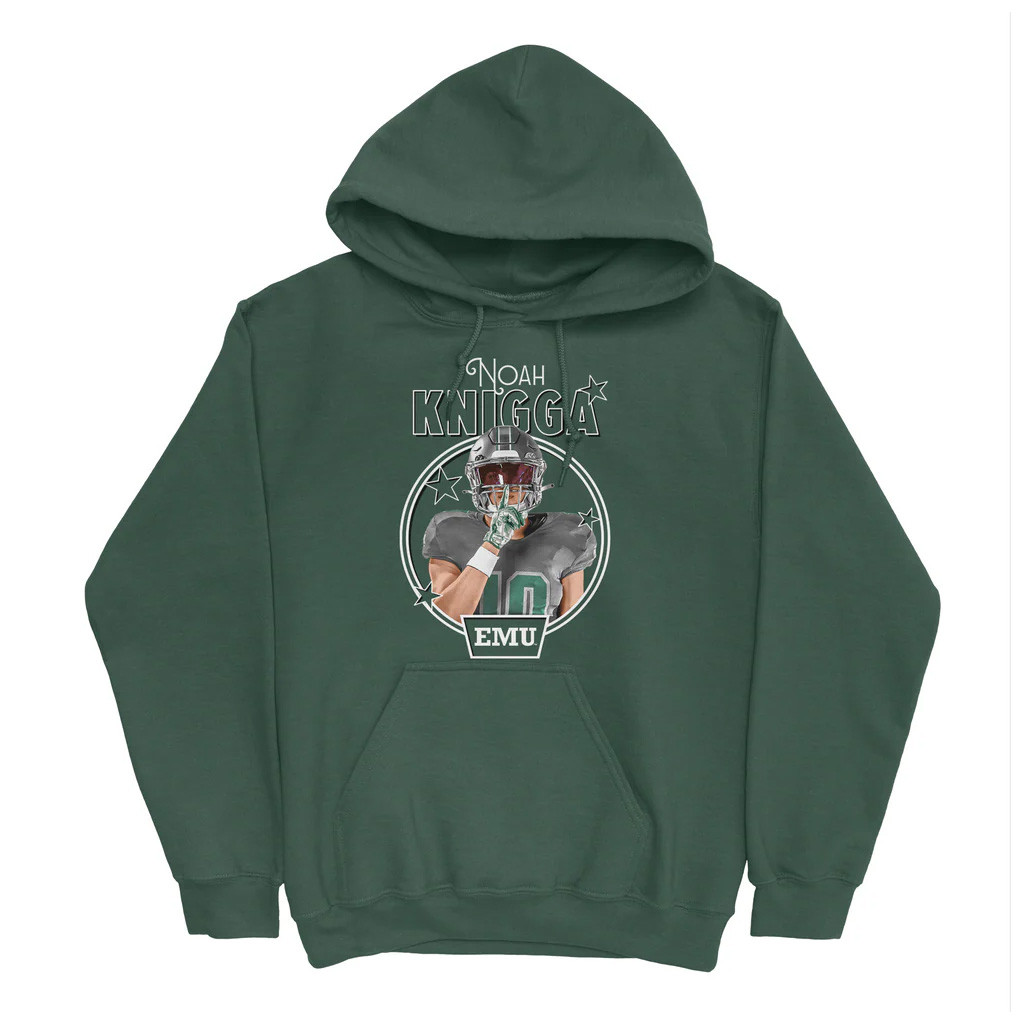 Noah Knigga Merch Forest Green Hoodie Presents For Football Lovers-1