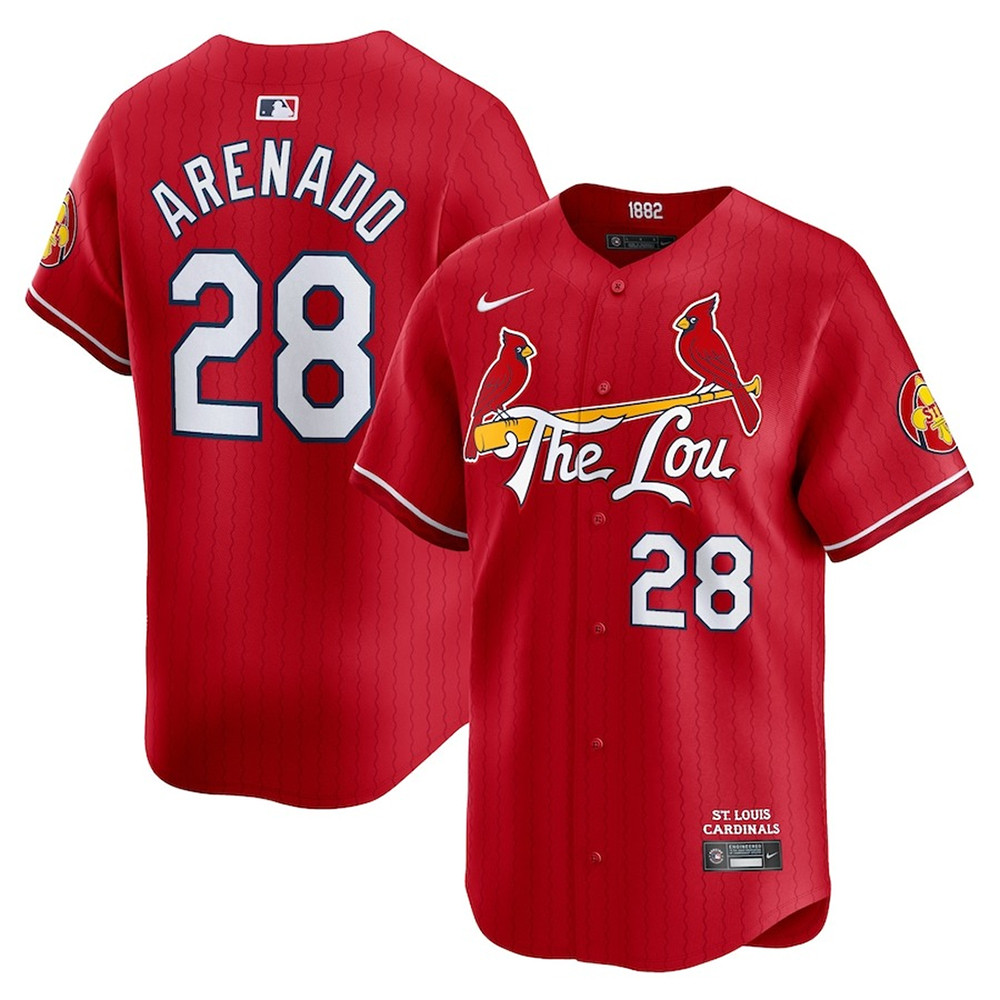 Nolan Arenado Red 2024 City Connect Jersey Gifts For Football Fan-1