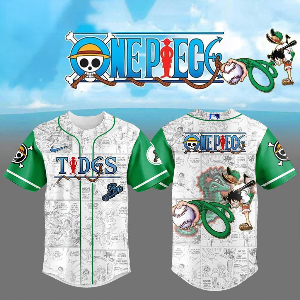Norfolk Tides One Piece Night Game Baseball Jersey Norfolk Tides Merch Cool Baseball Gifts-1