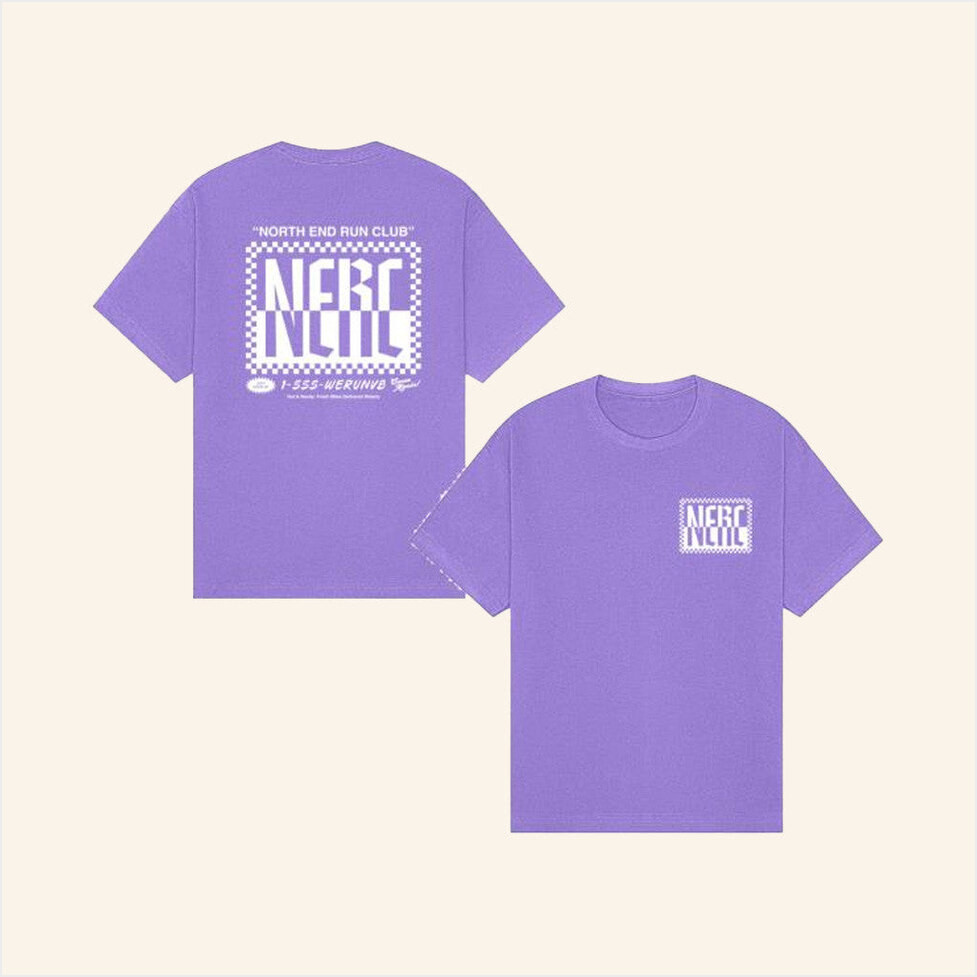 North End Run Club Merch Hot And Ready T-Shirt Presents For Wife Birthday Gifts For Friends-1