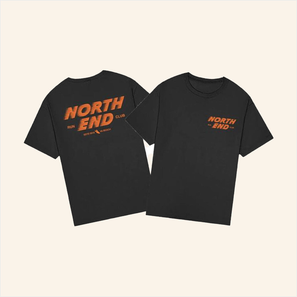North End Run Club Merch Speed T-Shirt Black Presents For Boyfriend Gifts For Best Friend-1
