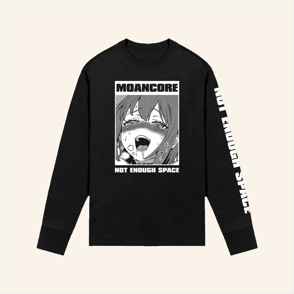 Not Enough Space Merch Moancore Long Sleeve T-Shirt Gifts For Best Friends Gifts For Brother-1