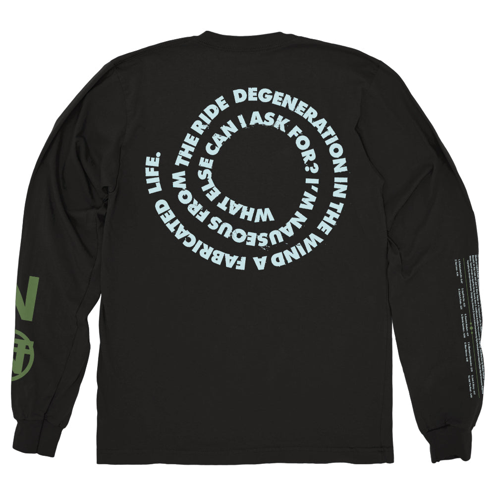 Nothing Merch Fabricated Life Long Sleeve Shirt Nothing Shirt Father's Day Gifts For Husband-1