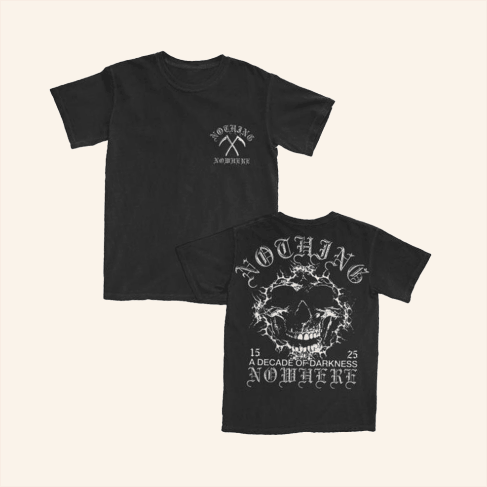 Nothing Nowhere Merch Decade Of Darkness T-Shirt Best Gifts For Him Gifts For Best Friend-1