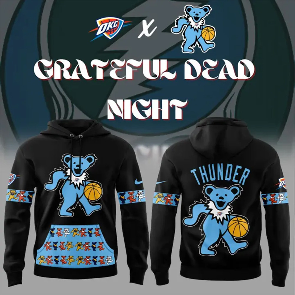 OCT Grateful Dead Night Hoodie Great Gifts For Basketball Fans-1